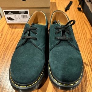 Brand new never worn Dr Martin lace up suede shoes